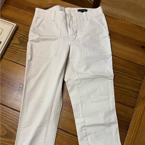 Banana Republic Cream Ankle Pants